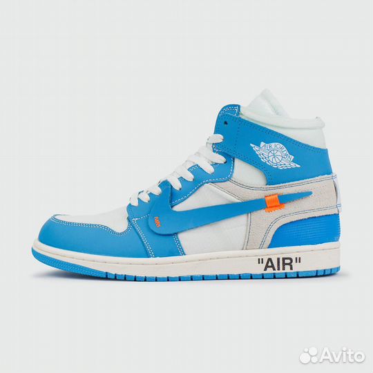 Кроссовки Nike Air Jordan 1 UNC x Off-White 22837