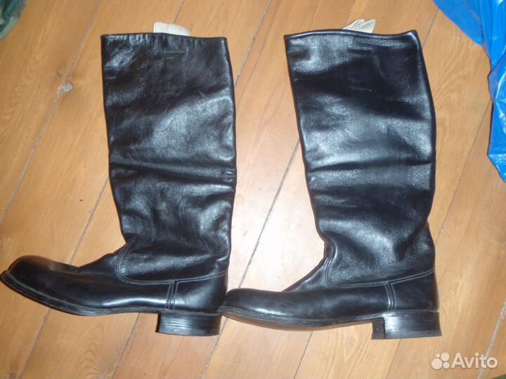 Сапоги офицерские хромовые СССР р. 43 новые