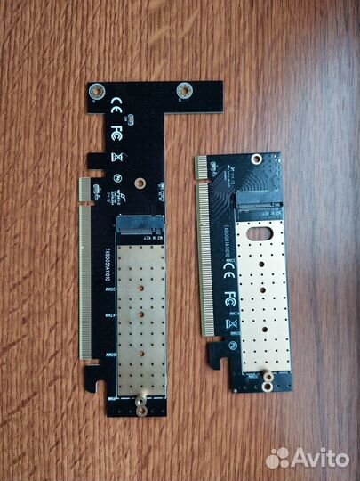 Переходник адаптер плата PCI-E с разъемом M.2 nvme