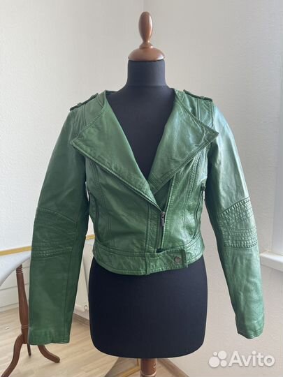 Кожаная куртка косуха женская Ochnik 44