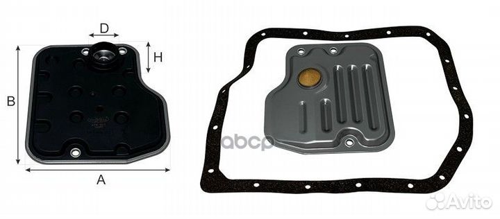 Фильтр АКПП lexus/toyota EX/RS/RAV 4 II/camry V