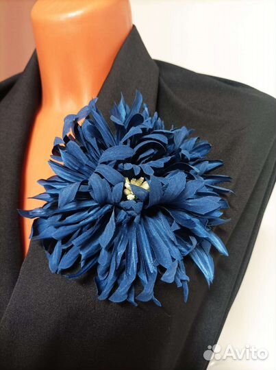 Украшение, Цветок из крепдешина,шелка СССР