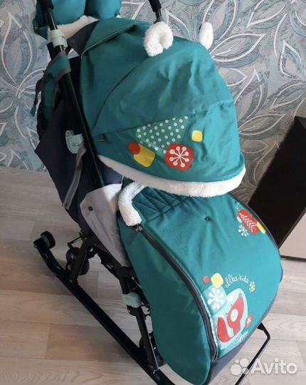 Детские санки коляска Nika kids