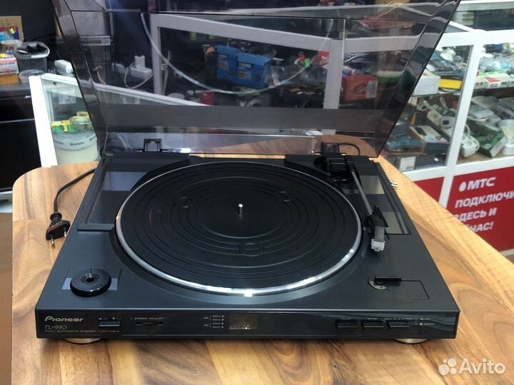 Виниловый проигрыватель pioneer pl990