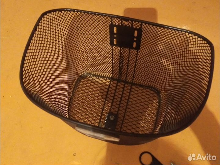 Корзина для велосипеда металлическая