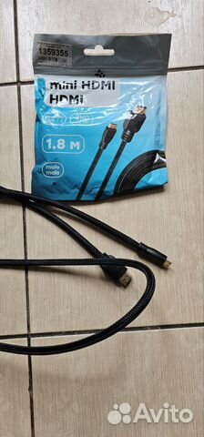Кабель соединительный hdmi - mini hdmi 1.8 м