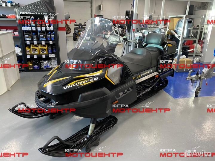 Снегоход Stels Viking V800 3.0 SWT чёрный