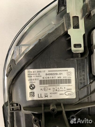 Комплект фар led адаптив дорестайлинг BMW G30 Г30