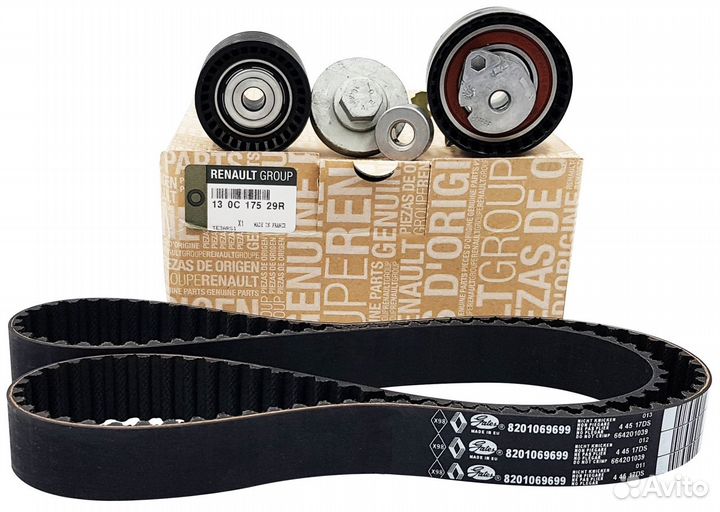 Ремкомплект грм Renault Nissan LADA 16V