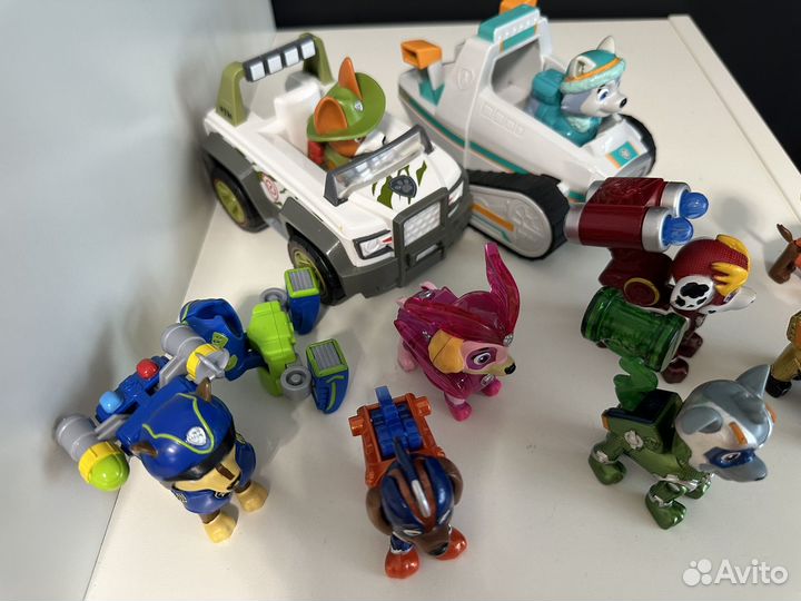 Игрушки щенячий патруль