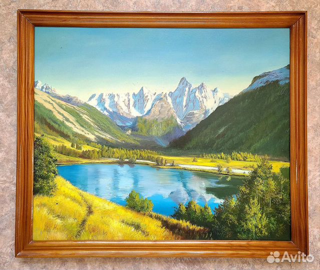 Картина маслом на холсте пейзаж