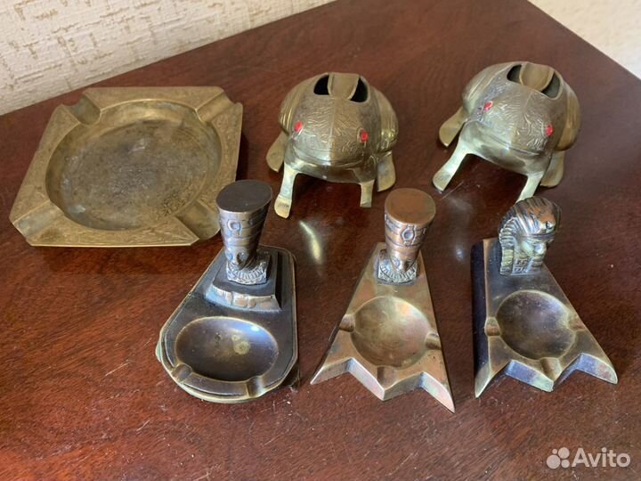 Вазы из латуни (многие индийские)