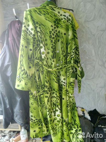 Халат женский длинный теплый