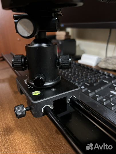 Слайдер 80см Andoer с головой