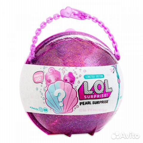 LOL Лол Большой шар Розовая Жемчужина