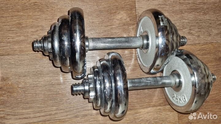Гантели разборные 10 кг