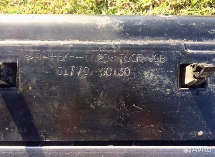 Land cruiser prado подножки б/у 5177260150