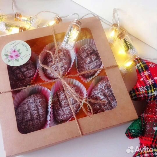 Подарочный бокс ореховый