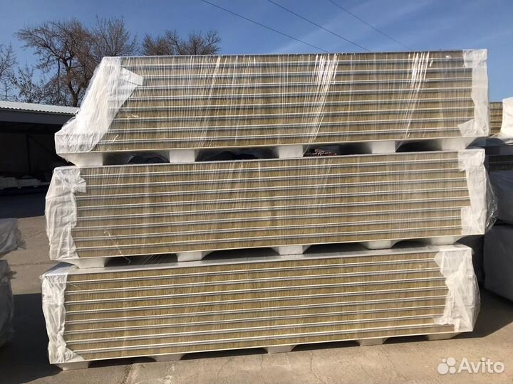 Сэндвич-панели пир 80 мм