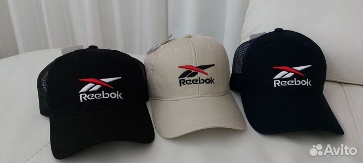 Кепка бейсболка Reebok сетка