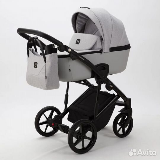Коляска Adamex 2 В 1 mobi Air M-PS46 серый