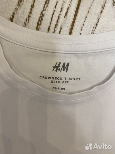 Футболка белая, H&M