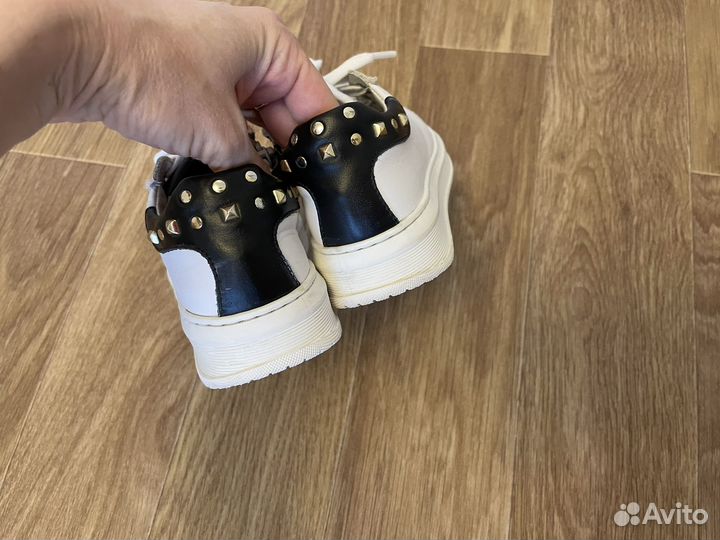 Кеды кожаные Naturino