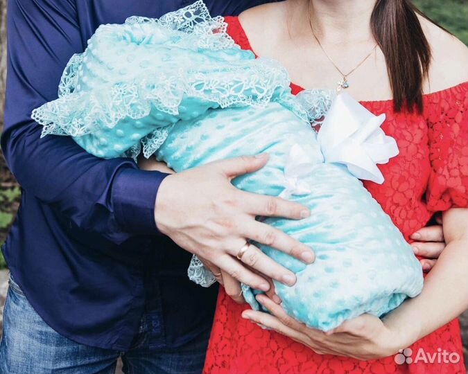 Конверт на выписку весна лето осень