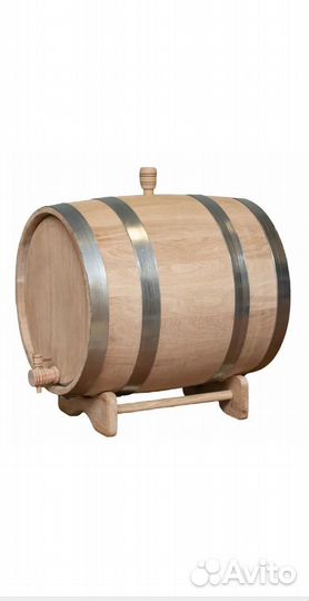 Бочка дубовая из колотого дуба