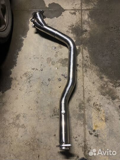 Даунпайп subaru twin scroll