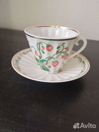 Чайная пара Земляника лфз