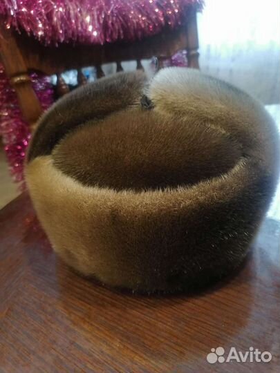 Шапка из нерпы размер 58-60