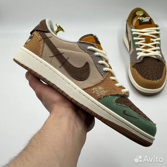 Новые Кроссовки Nike Air Jordan 1 Low & Zion Voodo