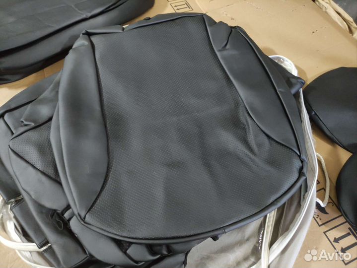 Новые Чехлы Duster 2016-2021, экокожа