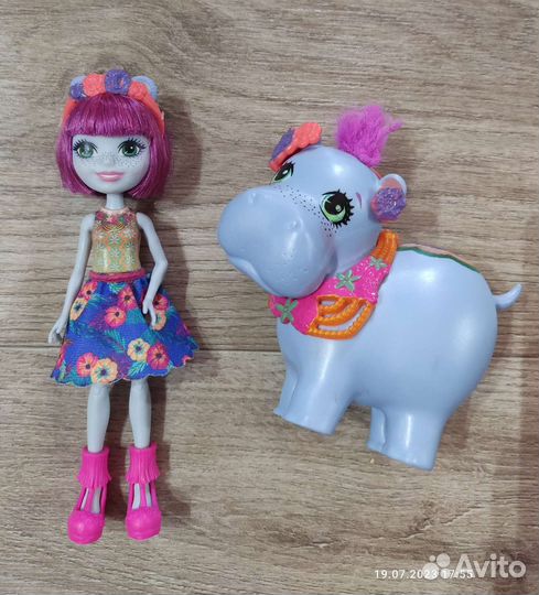 Enchantimals 4 куколки с питомцами