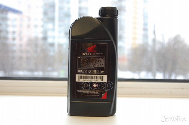 Масло моторное honda Engine Oil 10W-30 1 л 0823