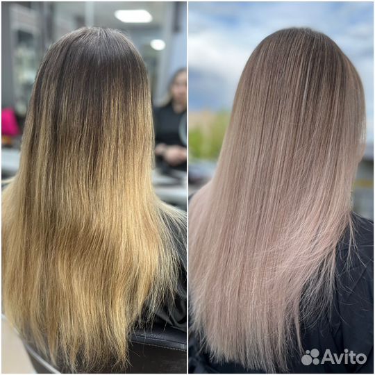 Сложное окрашивание волос