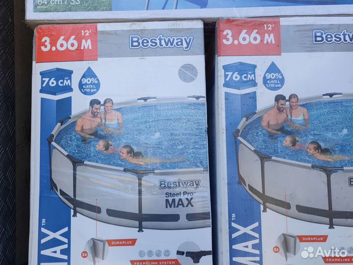 Каркасный бассейн 366*76 bestway 56416