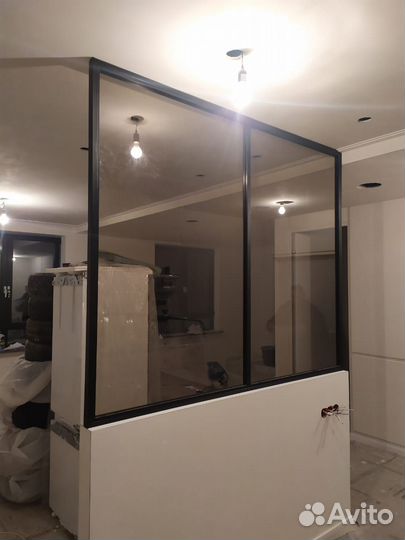 Алюминиевые перегородки