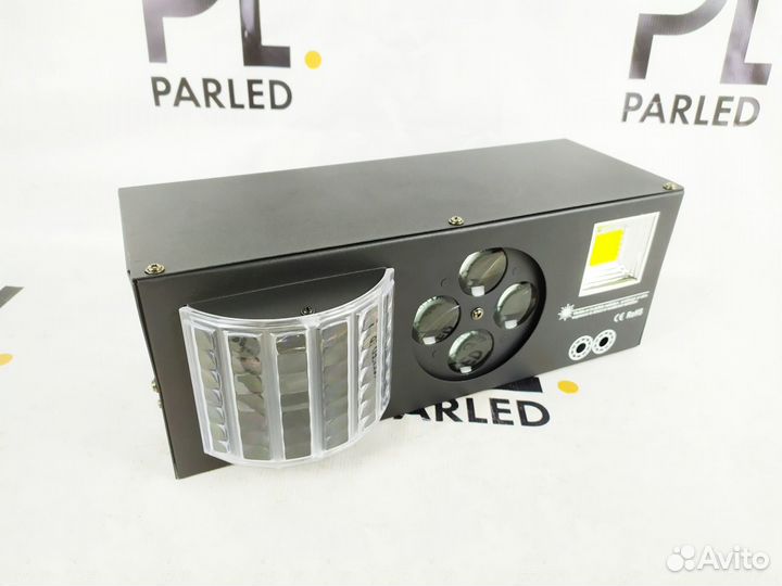 Световой шоу прибор Led Laser Strobe 4in1