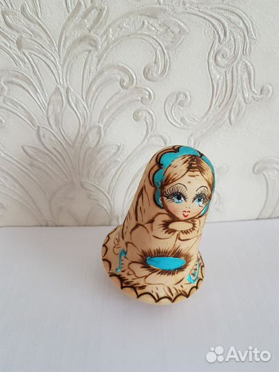 Матрешка колокольчик неваляшка