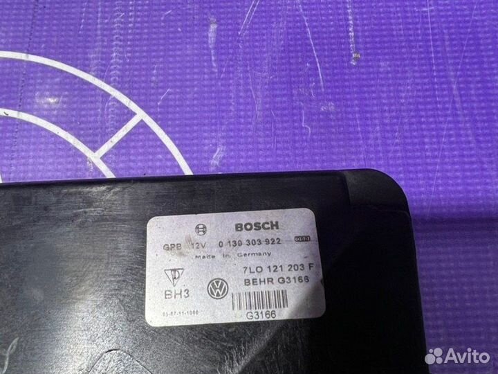 Диффузор радиатора Volkswagen Touareg 7L 2 2005