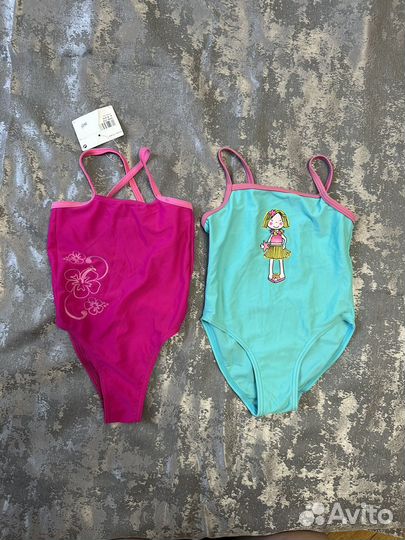 Купальники (комплект) на девочку 2-3 года