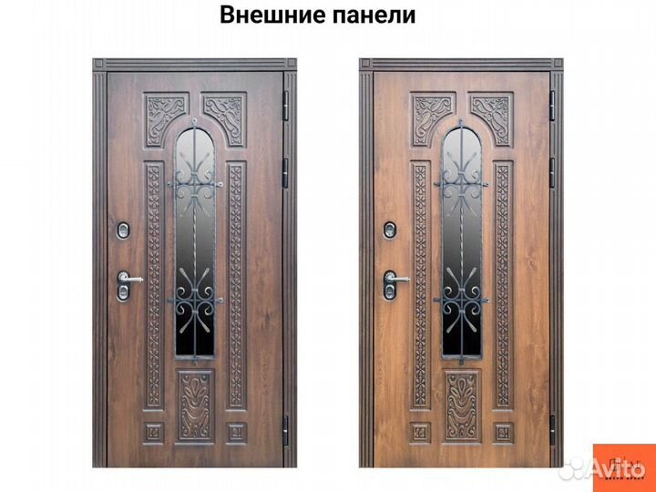 Дверь Лацио с окном и терморазрывом