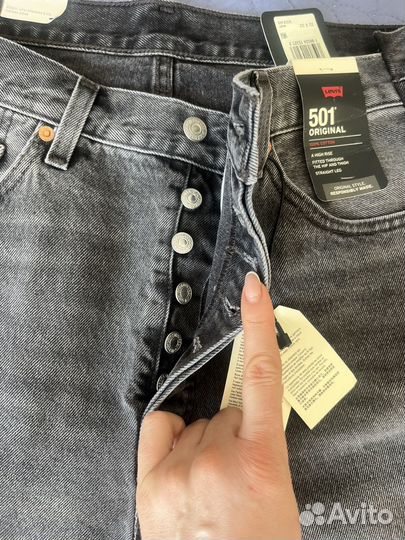 Джинсы levis 501 женские 32*32