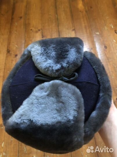 Шапка зимняя из овчины уставная