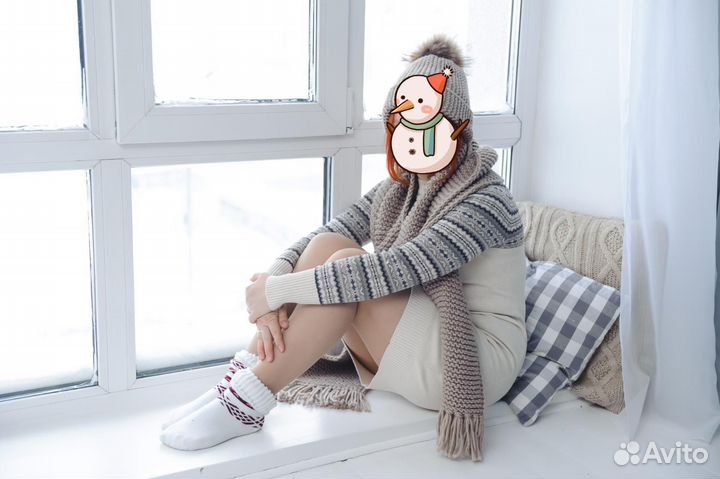 Платье тёплое 42-44