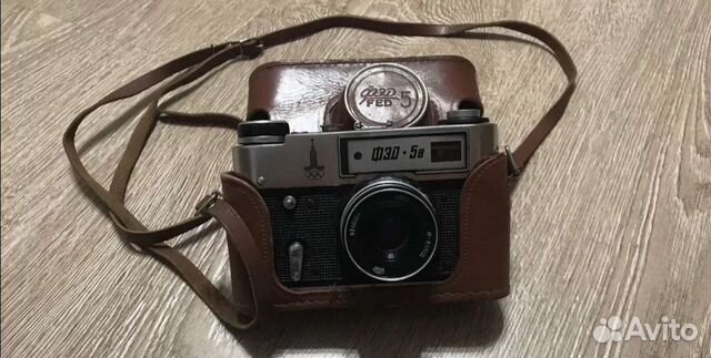 Плёночный фотоаппарат фэд 5в. СССР
