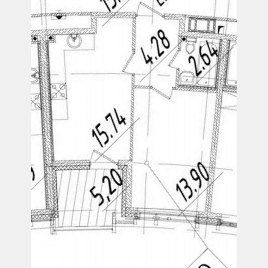 1-к. квартира, 36,6 м², 7/12 эт.