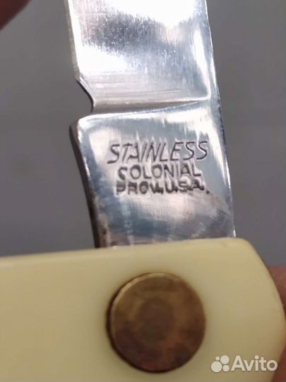 Нож складной,дегустационный